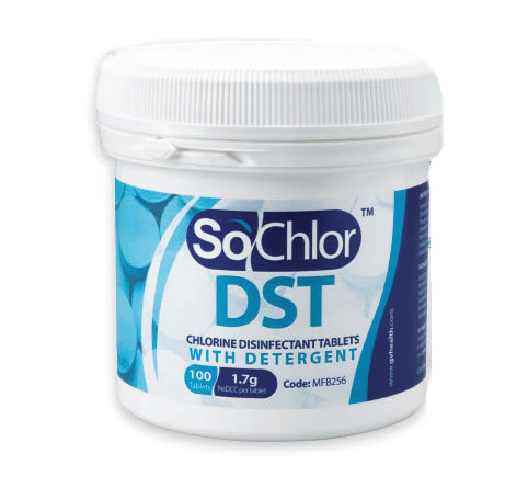 SoChlor DST Disinfectant Tablets X 200 EN14476 Certified